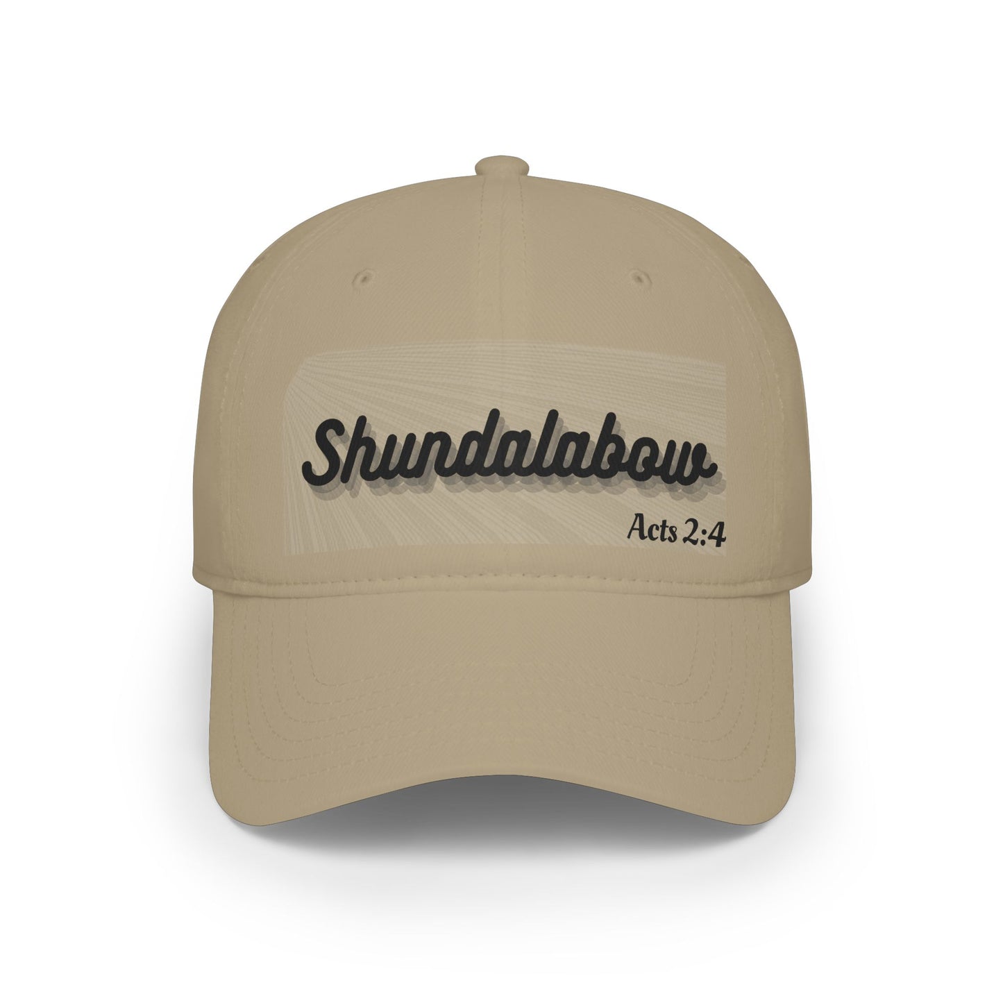 Unisex Acts 2:4 Low-Profile Baseball Cap - Printed
