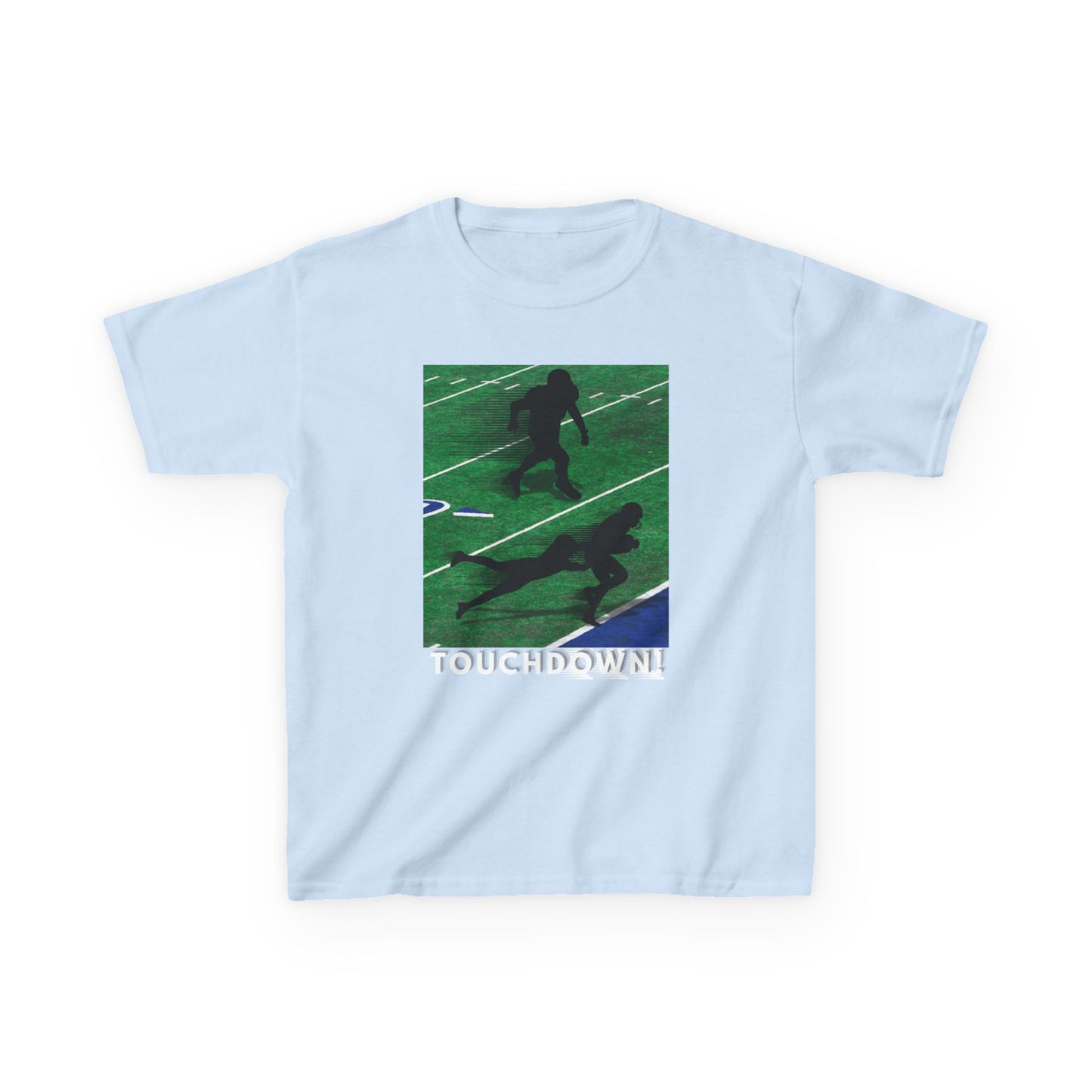 Touchdown Football Tee — Youth Graphic T-Shirt