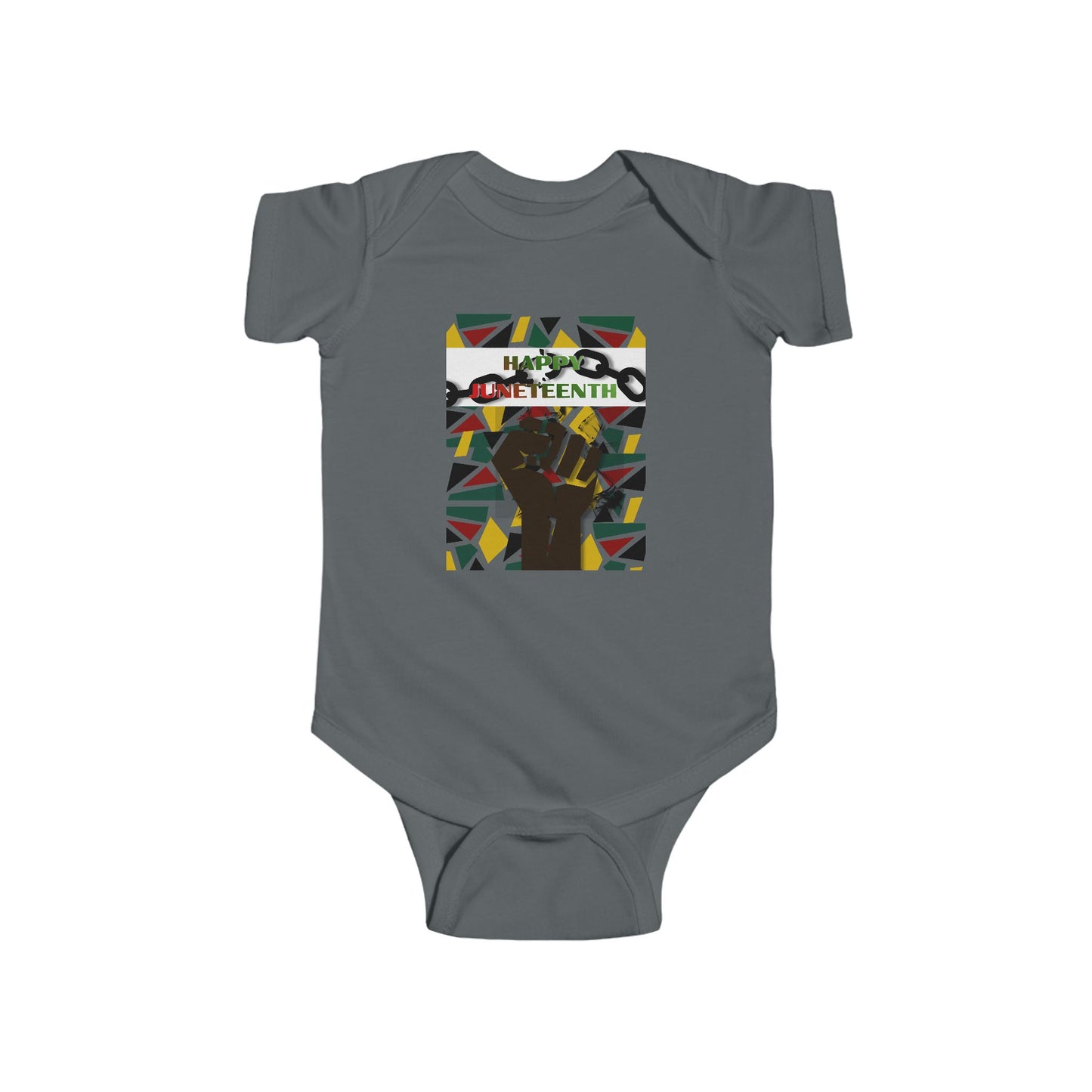 Happy Juneteenth Baby Bodysuit – Graphic Infant Onesie