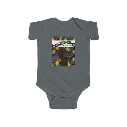 Happy Juneteenth Baby Bodysuit – Graphic Infant Onesie