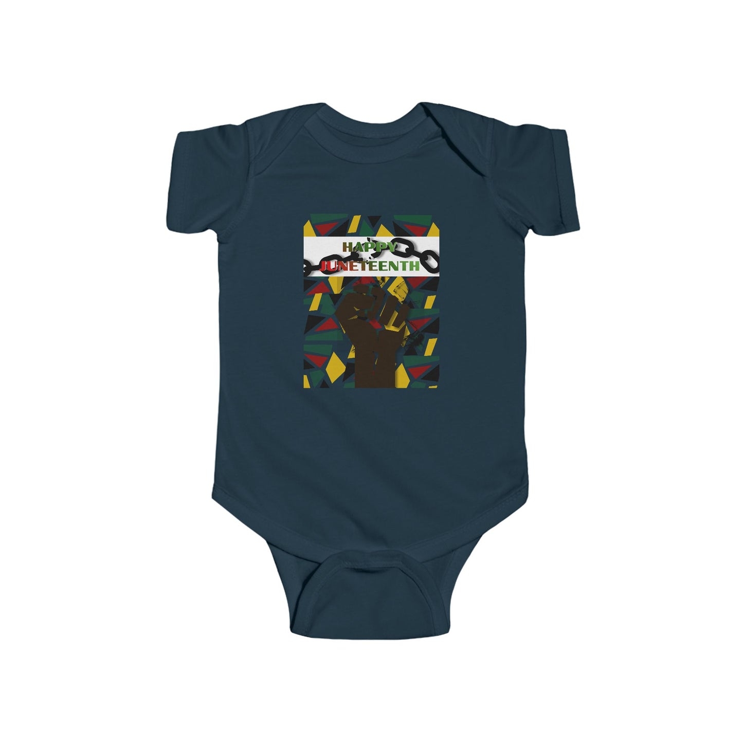 Happy Juneteenth Baby Bodysuit – Graphic Infant Onesie
