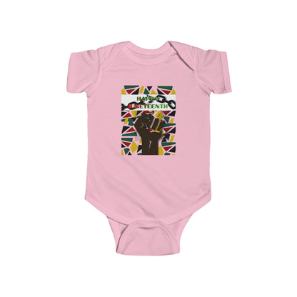 Happy Juneteenth Baby Bodysuit – Graphic Infant Onesie