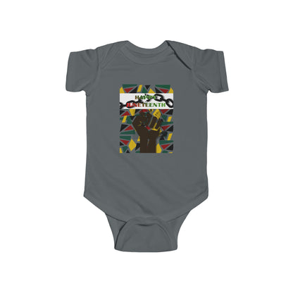 Happy Juneteenth Baby Bodysuit – Graphic Infant Onesie