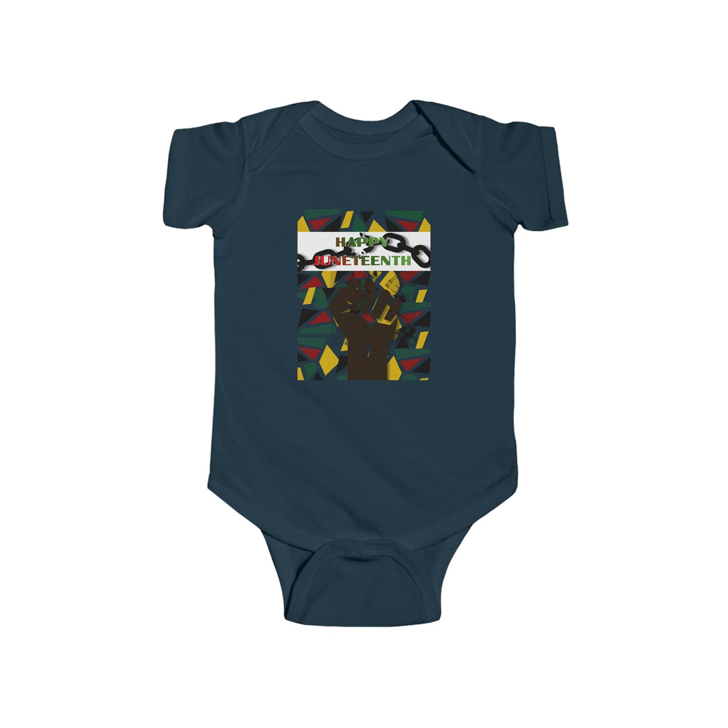 Happy Juneteenth Baby Bodysuit – Graphic Infant Onesie