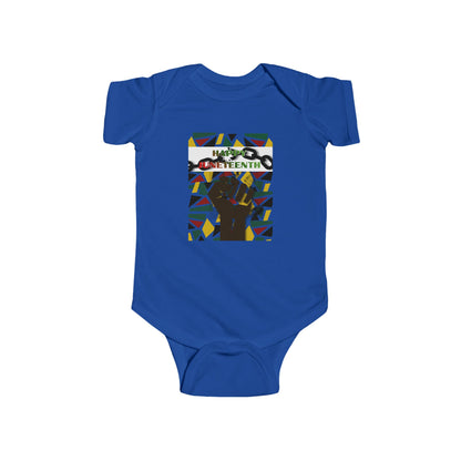 Happy Juneteenth Baby Bodysuit – Graphic Infant Onesie