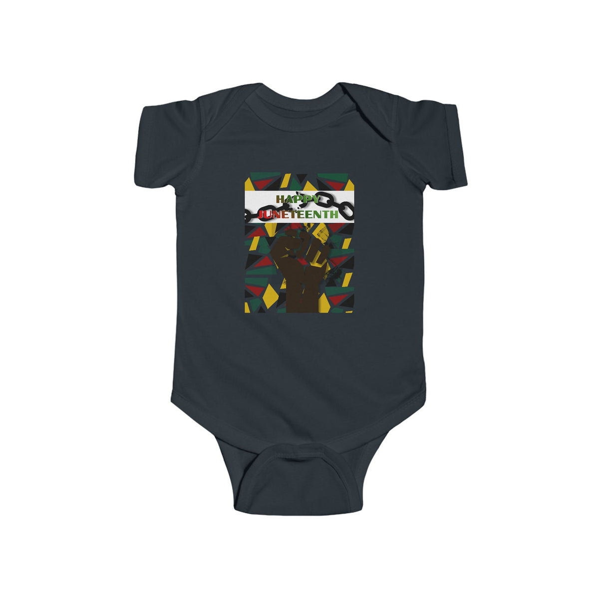 Happy Juneteenth Baby Bodysuit – Graphic Infant Onesie