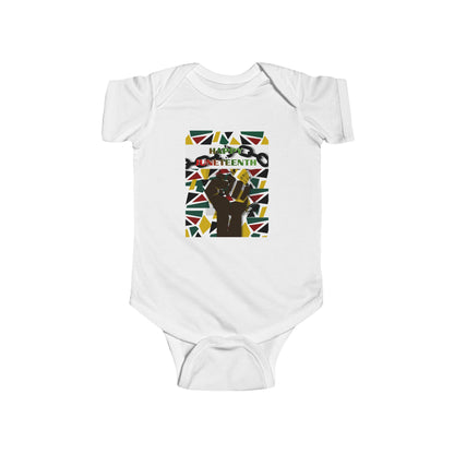 Happy Juneteenth Baby Bodysuit – Graphic Infant Onesie