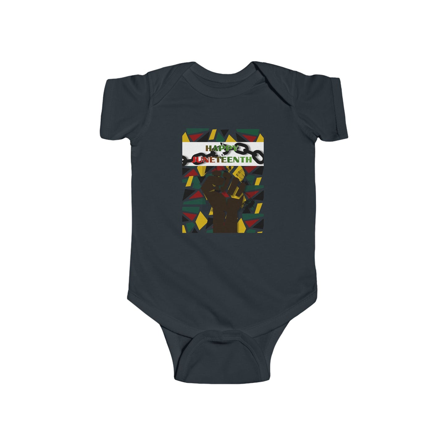 Happy Juneteenth Baby Bodysuit – Graphic Infant Onesie