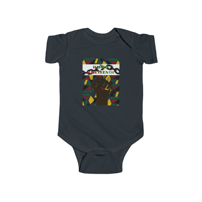 Happy Juneteenth Baby Bodysuit – Graphic Infant Onesie