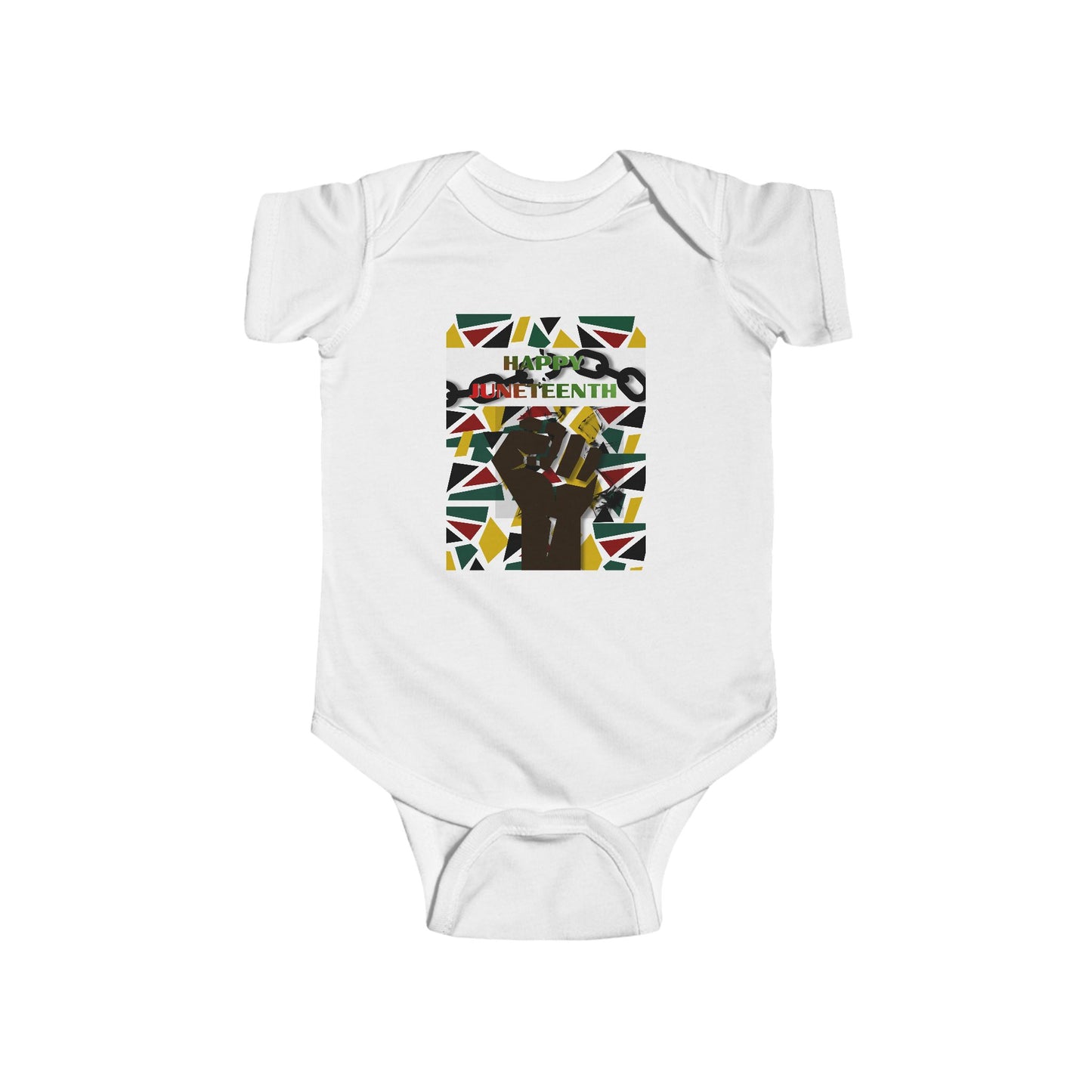 Happy Juneteenth Baby Bodysuit – Graphic Infant Onesie