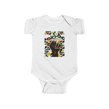 Happy Juneteenth Baby Bodysuit – Graphic Infant Onesie
