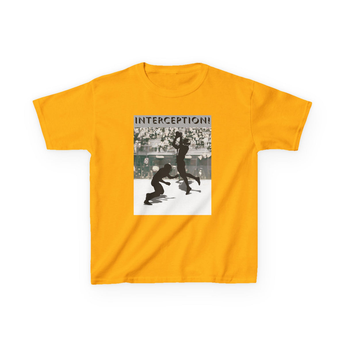 Football Interception Tee - G5000B Kids T-Shirt