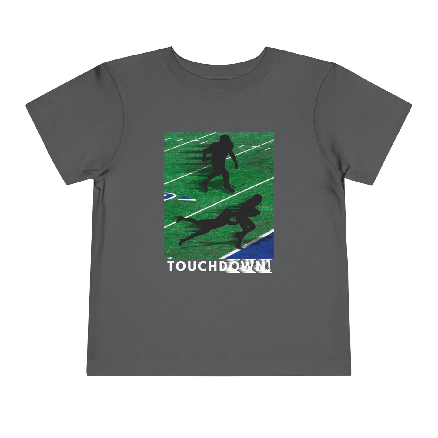 Touchdown Football Tee — Toddler Graphic T-Shirt