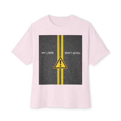 Lanes Tee – Oversized Box Graphic T-Shirt