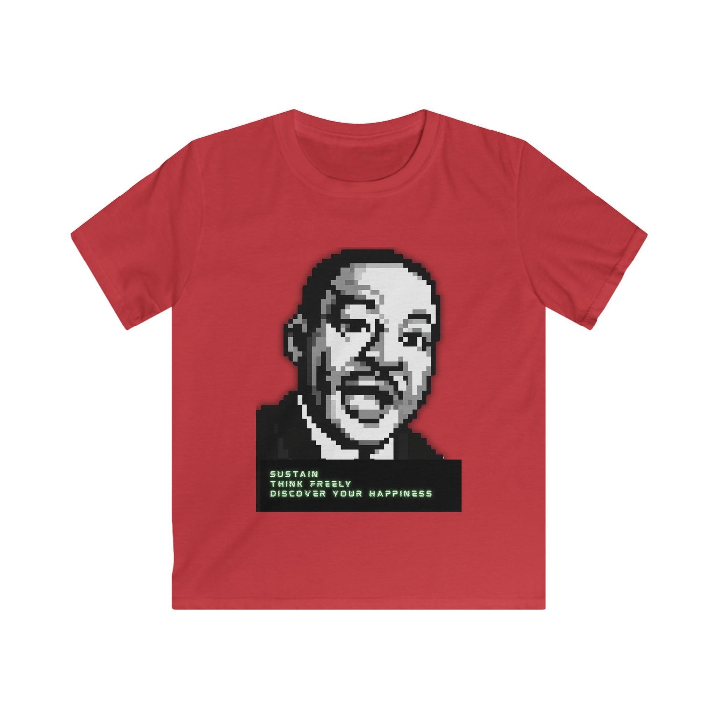 MLK Pixel Tee - Youth T- Shirt