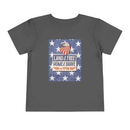 Land of the free Tee - Toddler Graphic T-Shirt