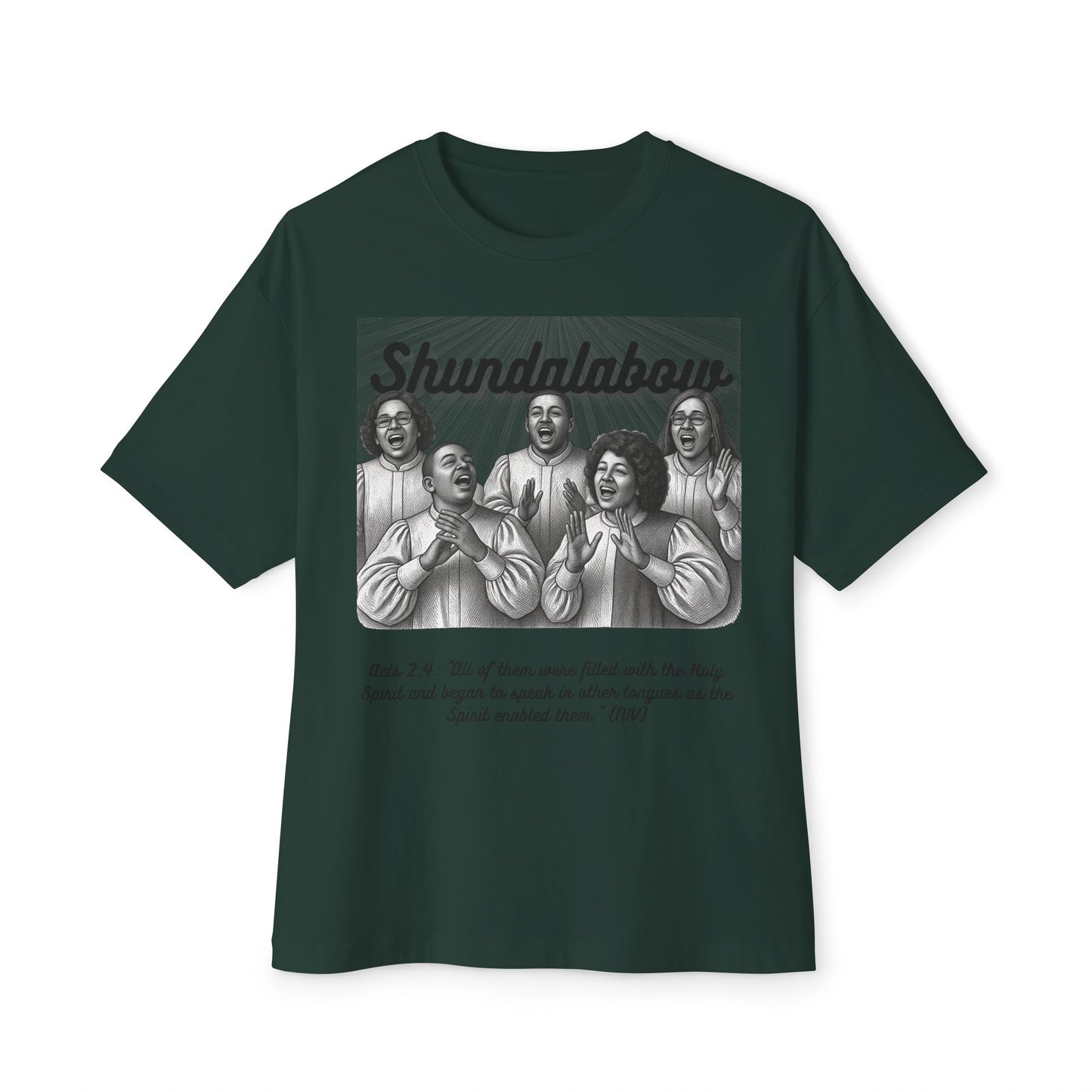 Choir Shundalabow – Oversized Box Graphic T-Shirt