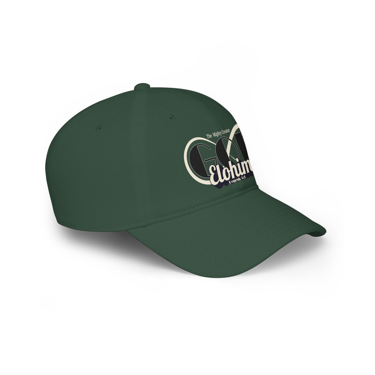 Mighty Creator Hat2 - Low Profile Baseball Cap (Print)