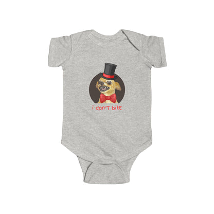 I Don't Bite Tee – Graphic Infant Onesie