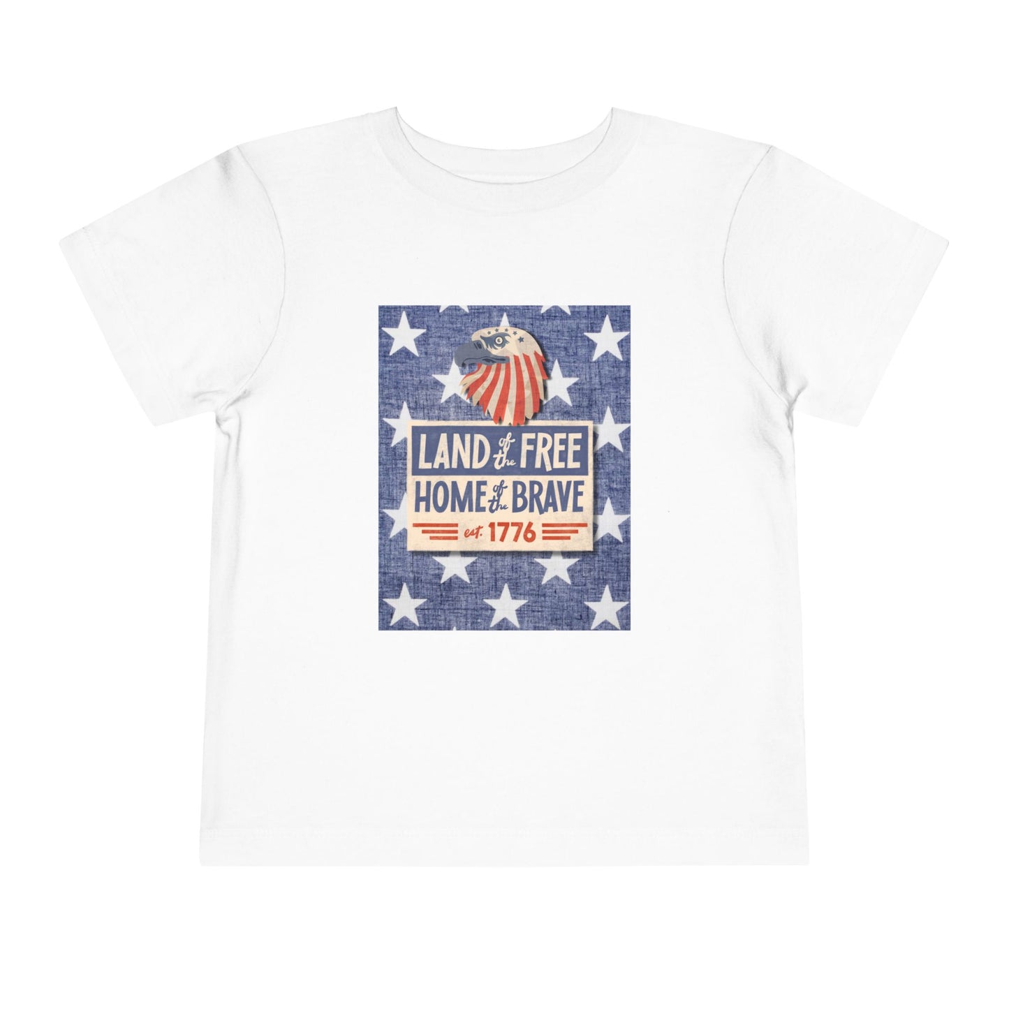 Land of the free Tee - Toddler Graphic T-Shirt
