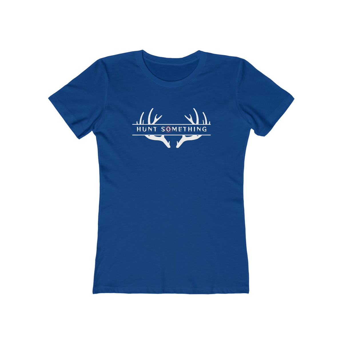 Hunt Something Deer Tee - Women’s Boyfriend Fit Celebration T-Shirt