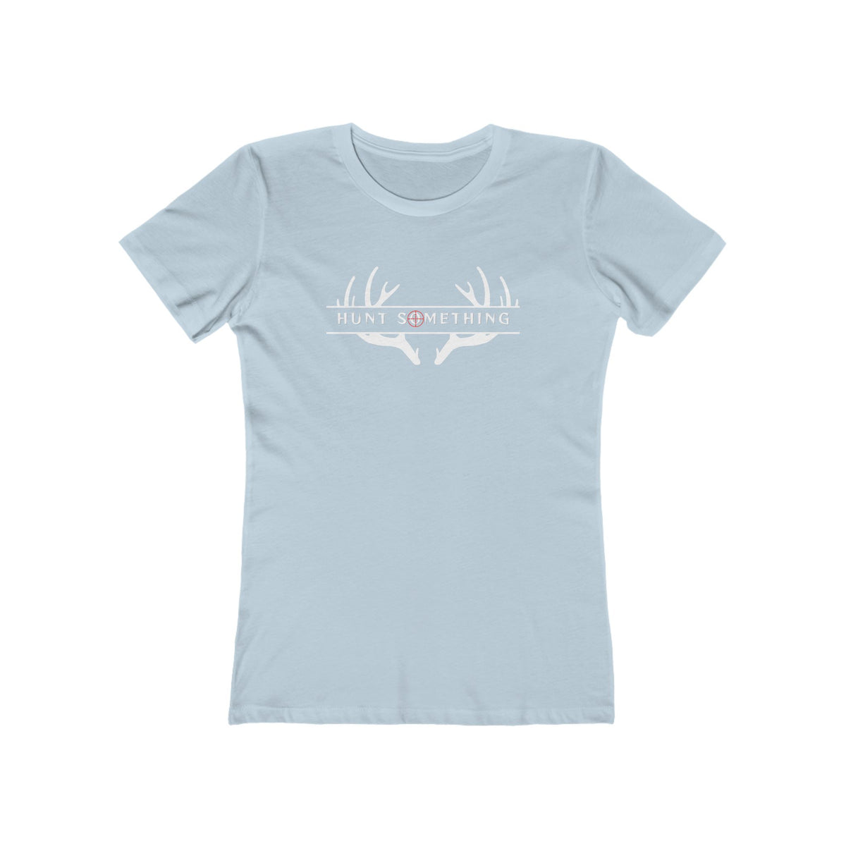 Hunt Something Deer Tee - Women’s Boyfriend Fit Celebration T-Shirt