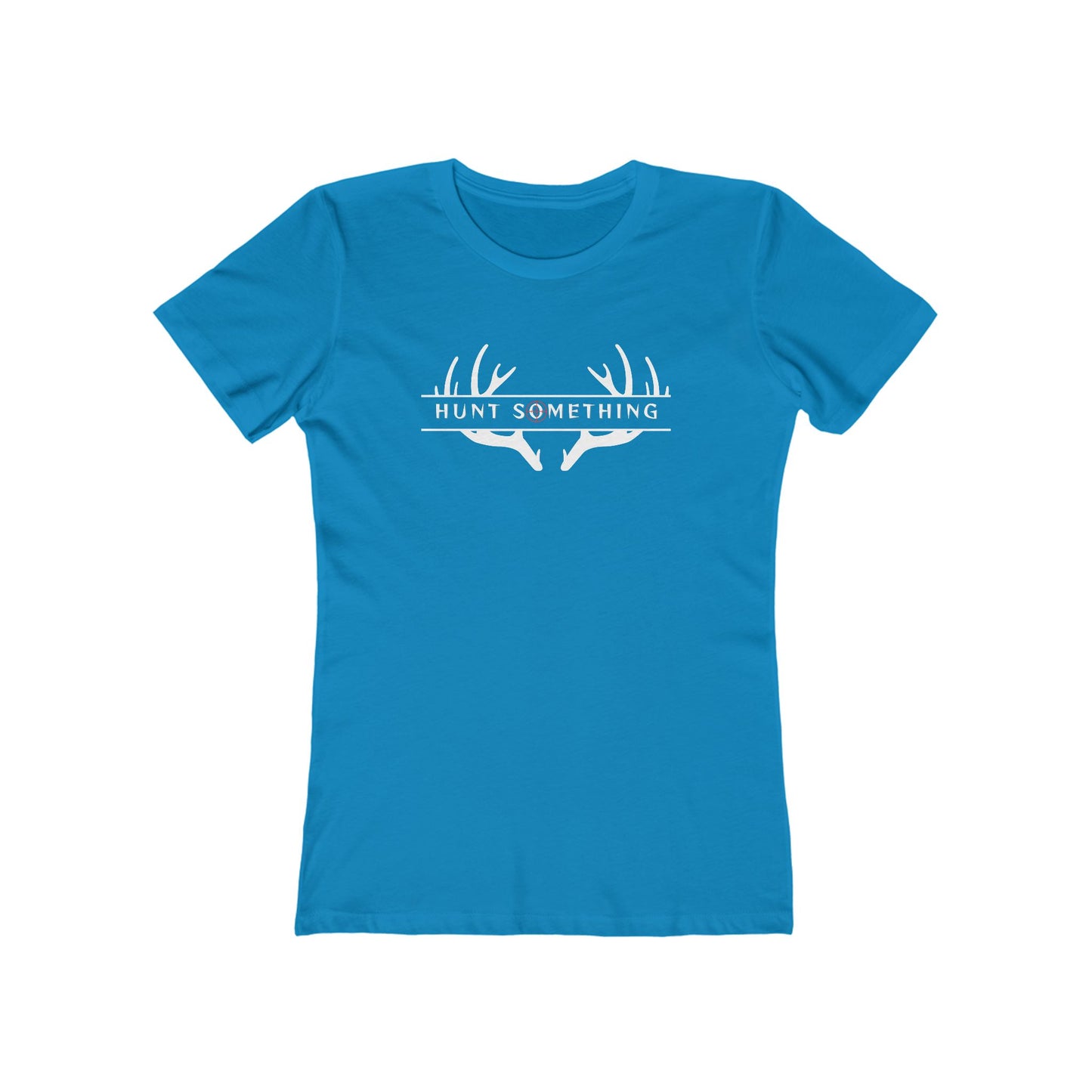 Hunt Something Deer Tee - Women’s Boyfriend Fit Celebration T-Shirt