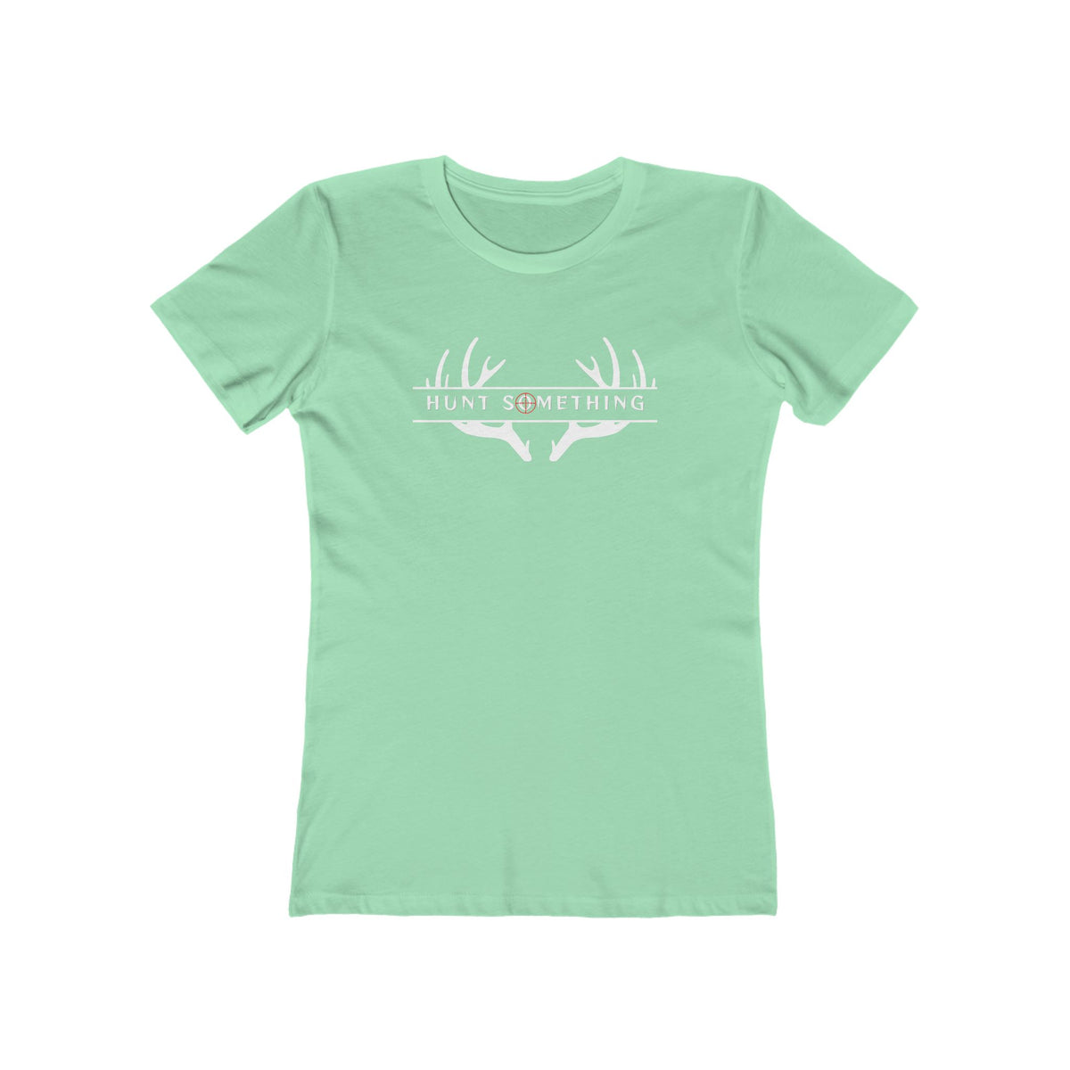 Hunt Something Deer Tee - Women’s Boyfriend Fit Celebration T-Shirt