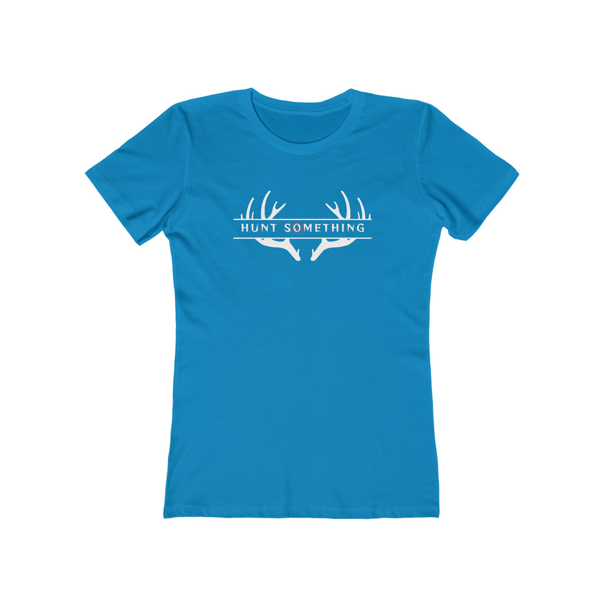 Hunt Something Deer Tee - Women’s Boyfriend Fit Celebration T-Shirt