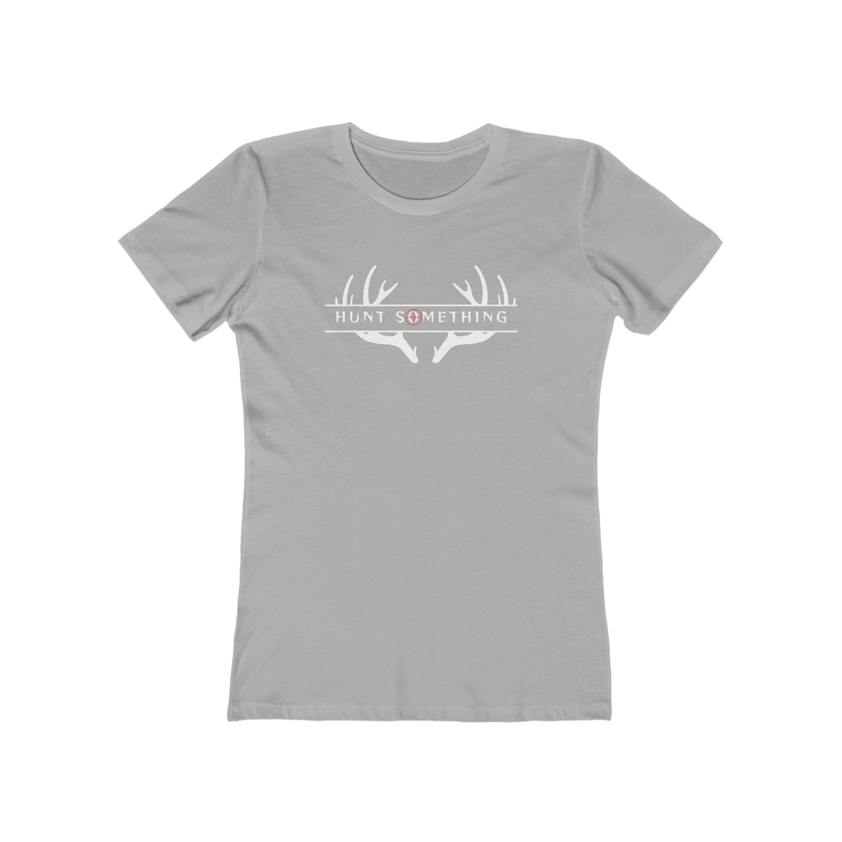 Hunt Something Deer Tee - Women’s Boyfriend Fit Celebration T-Shirt
