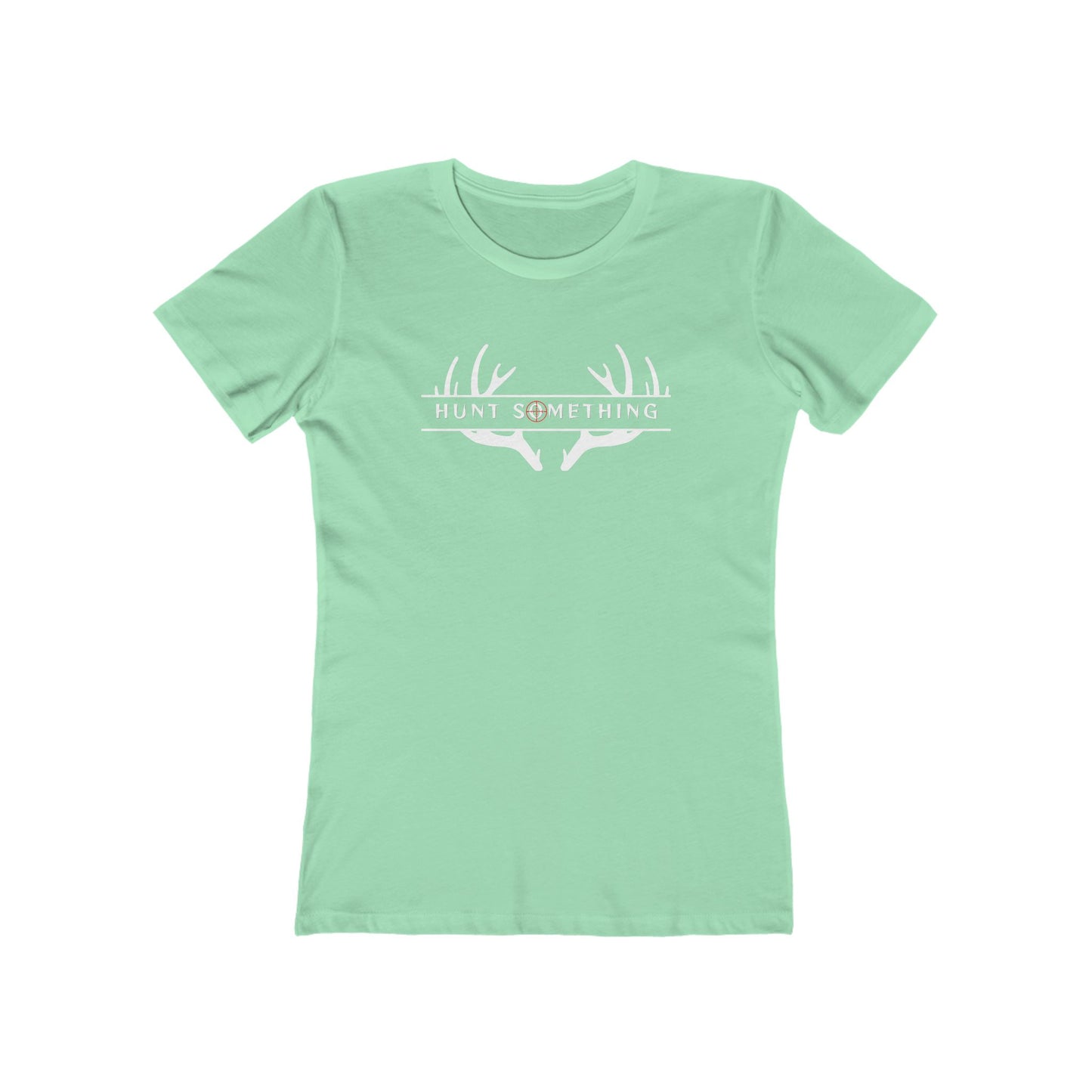 Hunt Something Deer Tee - Women’s Boyfriend Fit Celebration T-Shirt