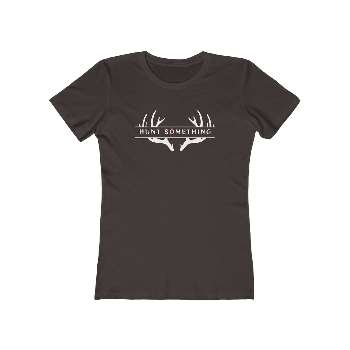 Hunt Something Deer Tee - Women’s Boyfriend Fit Celebration T-Shirt