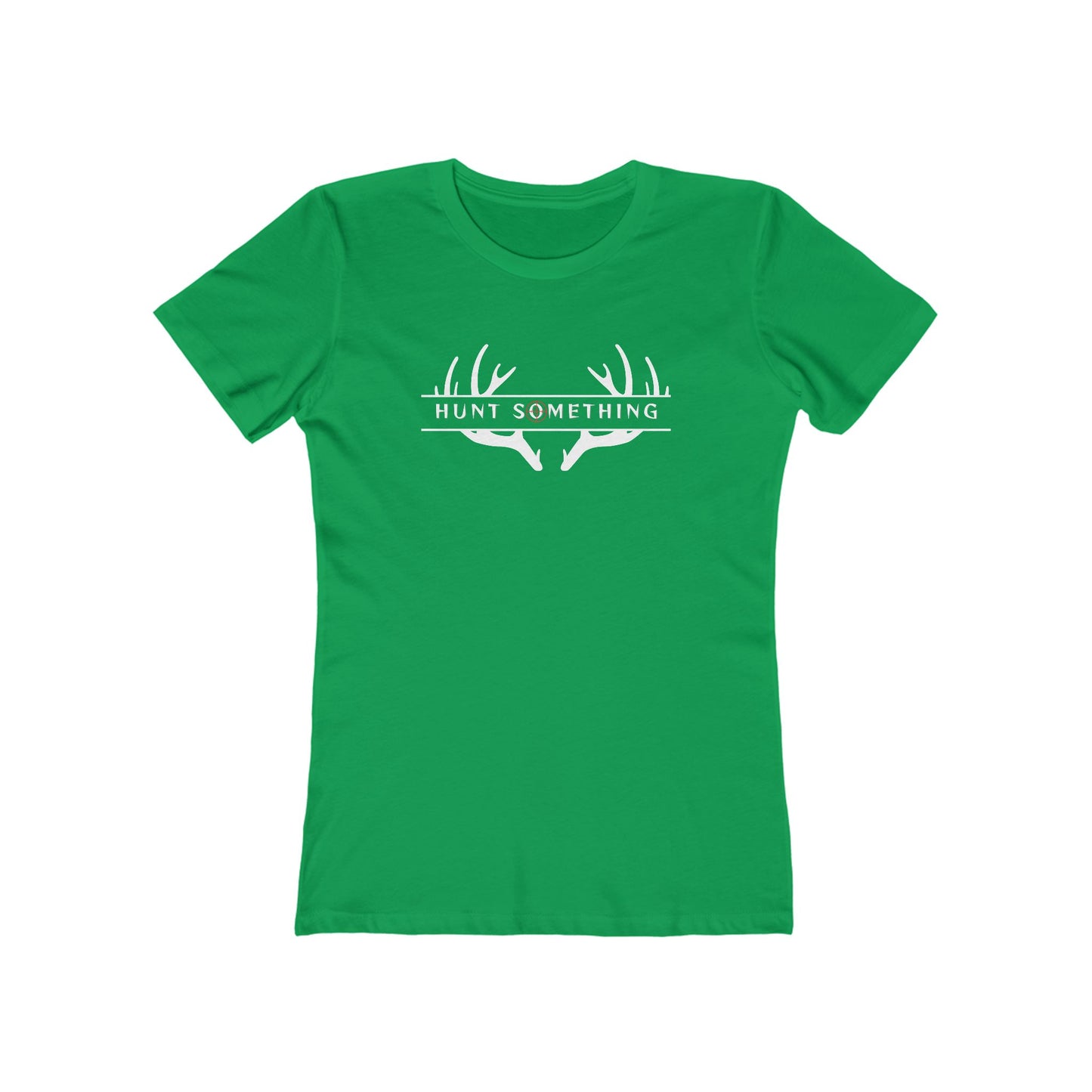 Hunt Something Deer Tee - Women’s Boyfriend Fit Celebration T-Shirt