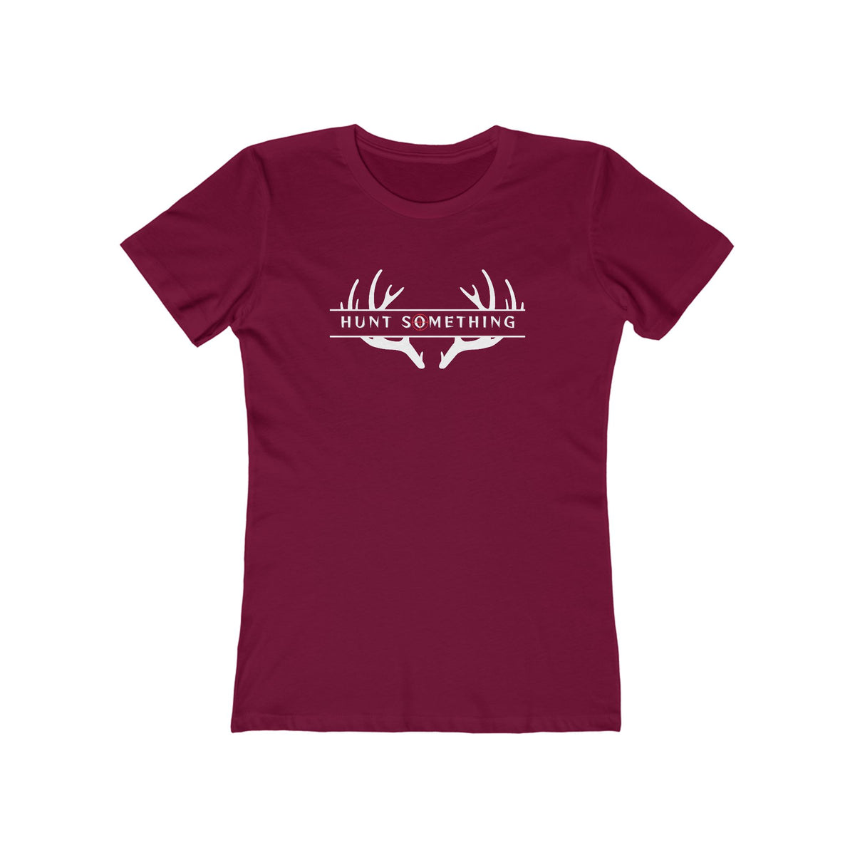 Hunt Something Deer Tee - Women’s Boyfriend Fit Celebration T-Shirt