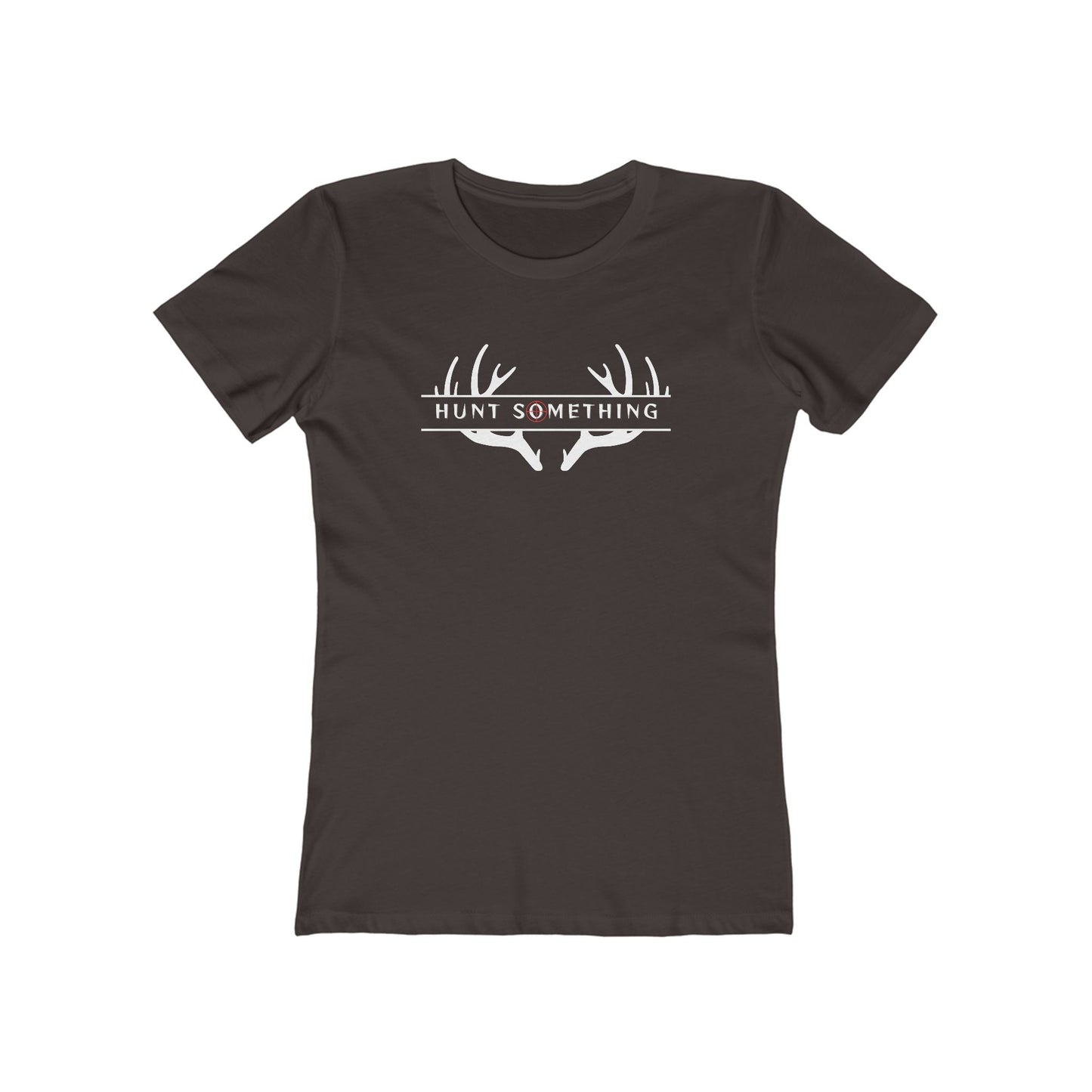 Hunt Something Deer Tee - Women’s Boyfriend Fit Celebration T-Shirt