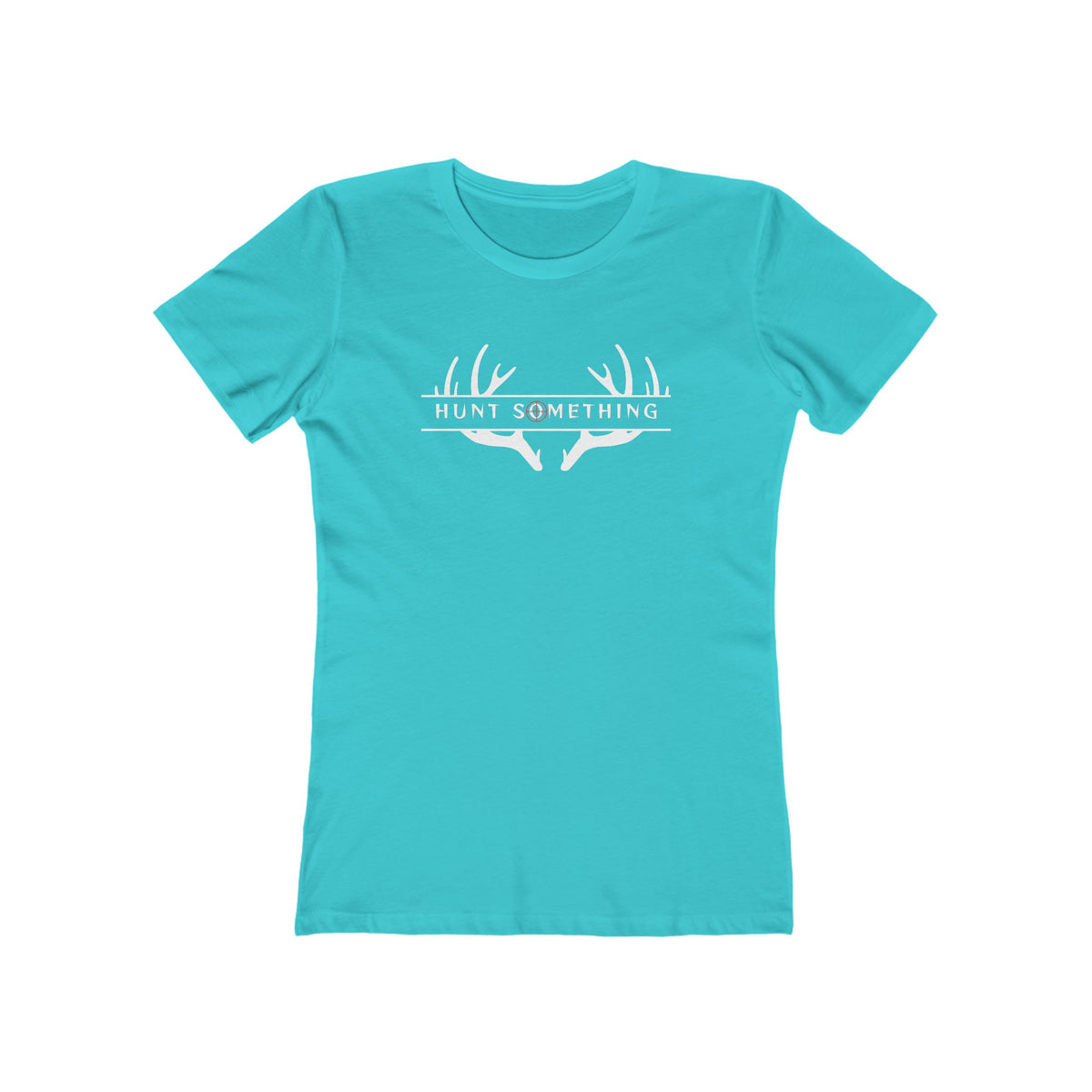 Hunt Something Deer Tee - Women’s Boyfriend Fit Celebration T-Shirt