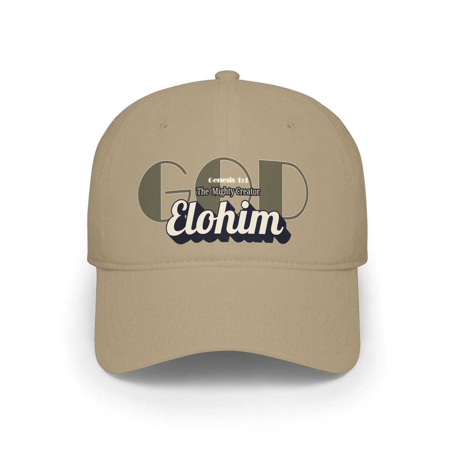 The Mighty Creator Hat - Low Profile Baseball Cap (Print)