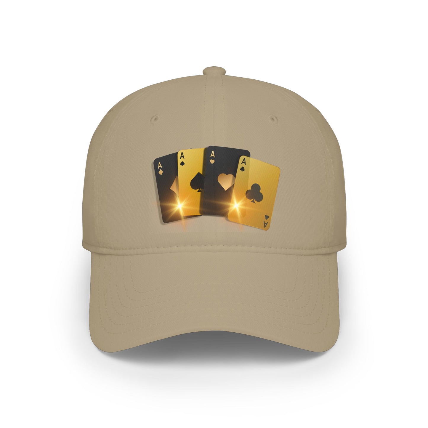 Lit Aces Low-Profile Baseball Cap - Printed