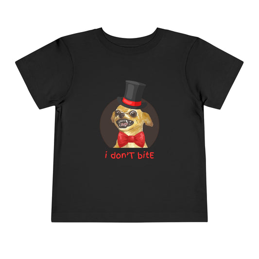 I Don't Bite Tee - Graphic Toddler T-Shirt
