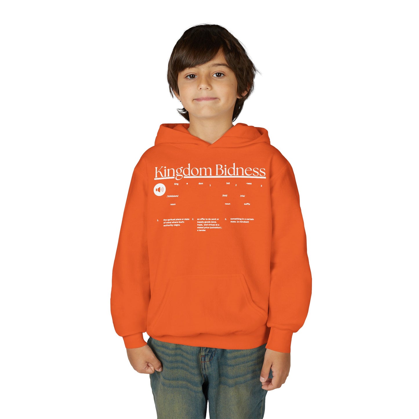 Kingdom - Kids/Youth Hoodie Gildan 18500B