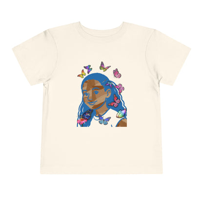 Blue Melanin Tee - Graphic Toddler T-Shirt