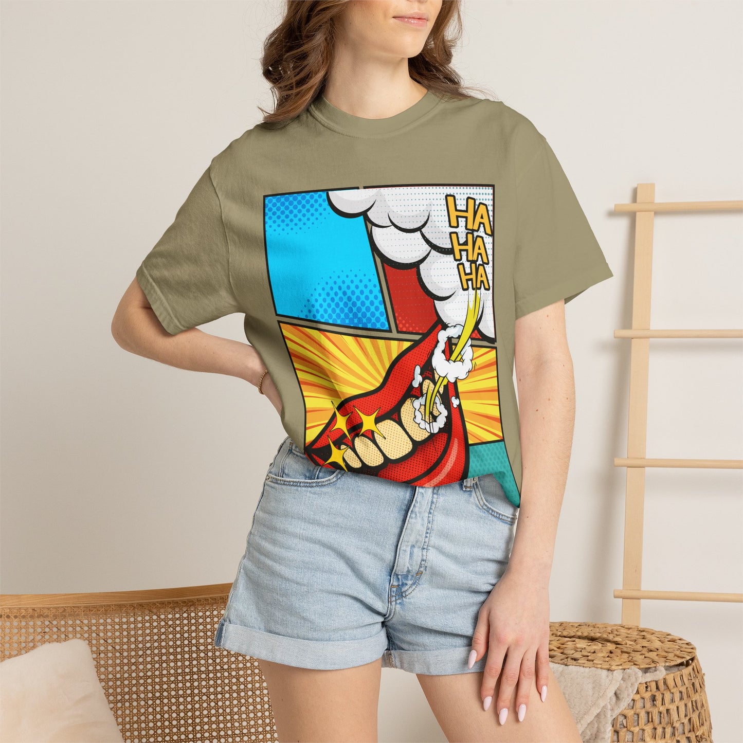 Comic 3Ha Tee - Unisex T-shirt