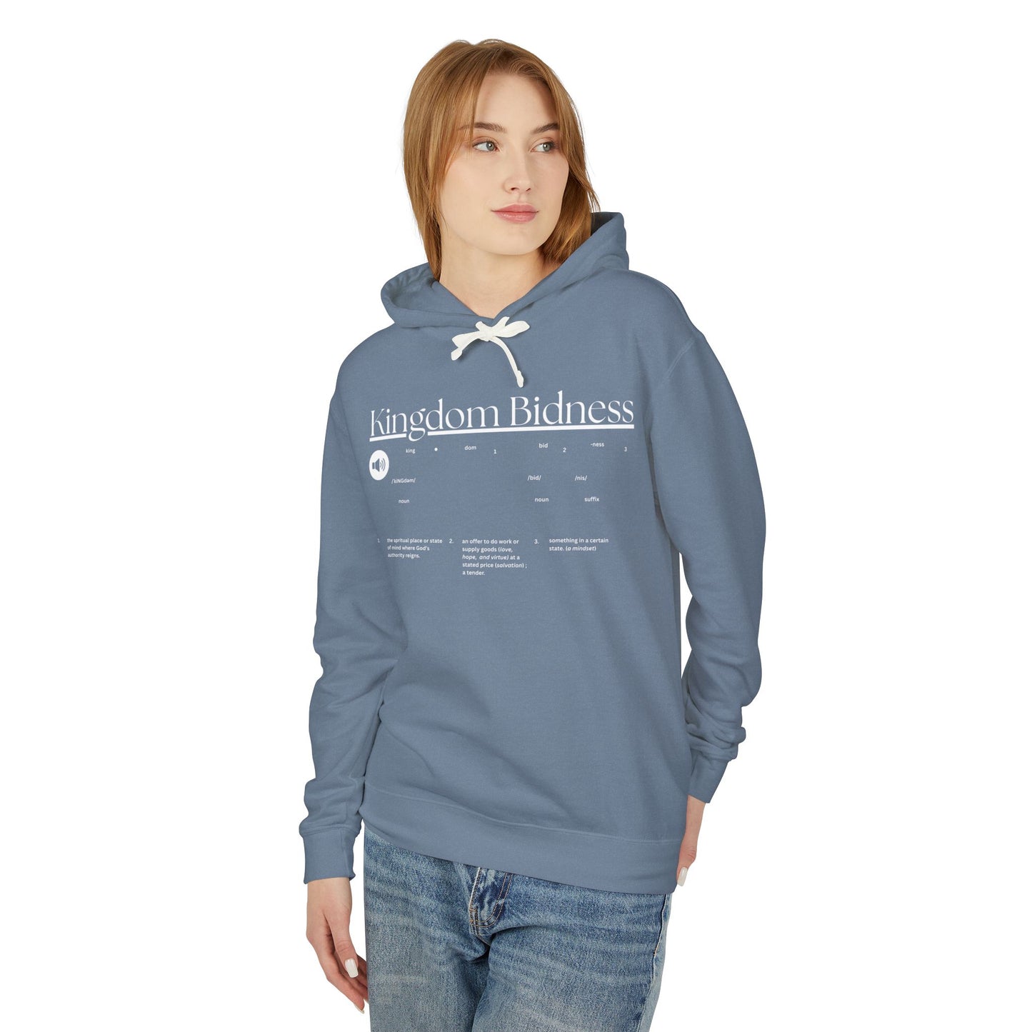 Kingdom — Unisex Lightweight Hooded Sweatshirt
