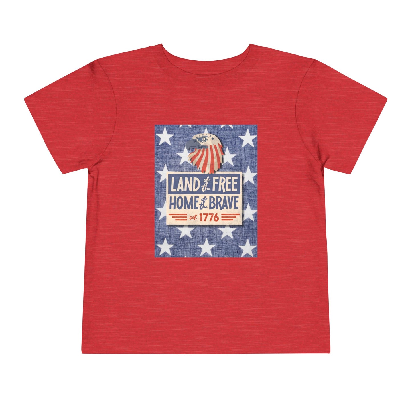 Land of the free Tee - Toddler Graphic T-Shirt