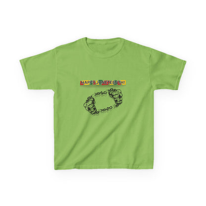 Chain Break Happy Juneteenth Tee - Kids T-Shirt