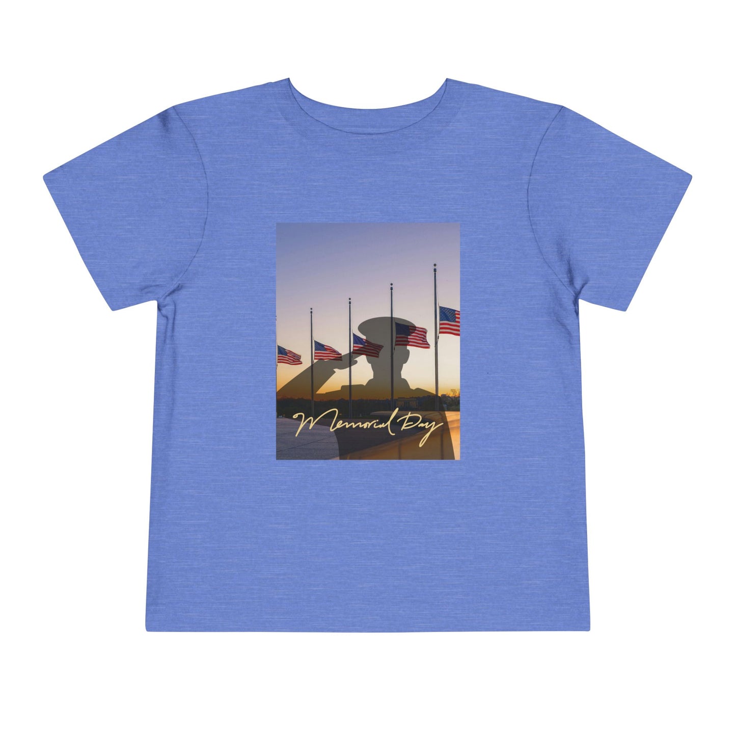 Half Mast Memorial Day Tee — Toddler Graphic T-Shirt