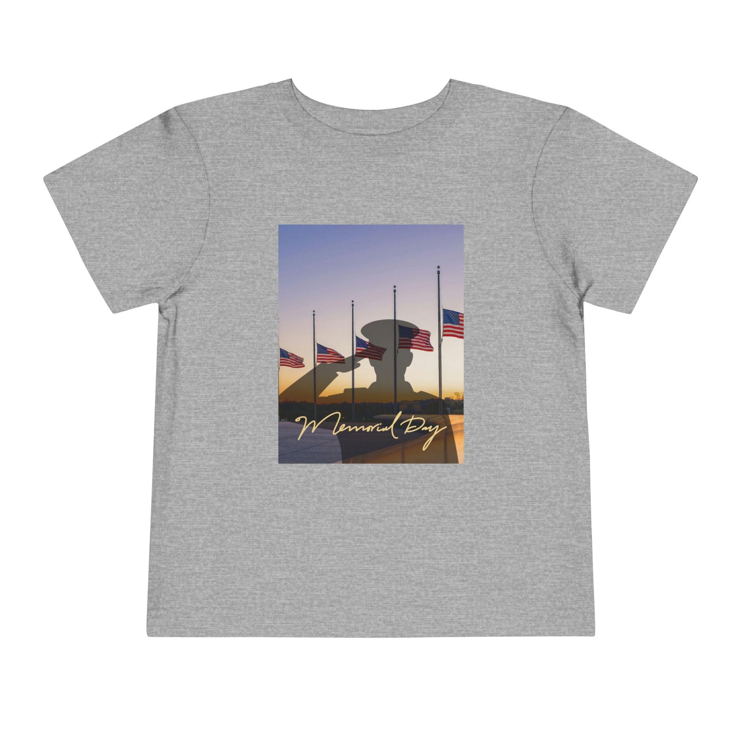 Half Mast Memorial Day Tee — Toddler Graphic T-Shirt