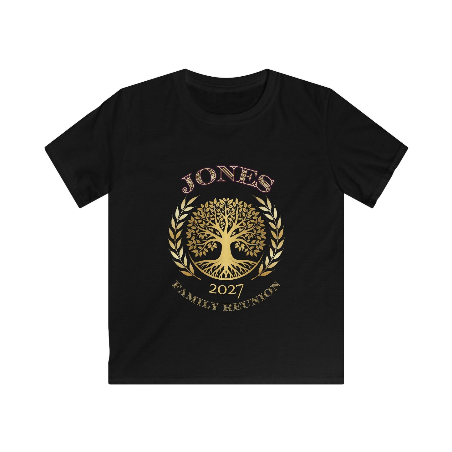 Gold Jones FR Tee - Graphic Kids T-Shirt $20.37