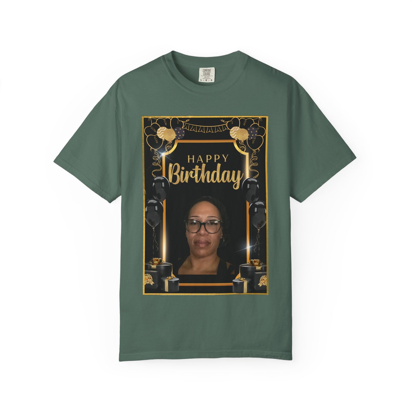 Black & Gold B Day Personalize It! Tee - Unisex T-shirt