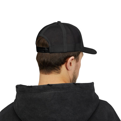 Unisex Gold Ace Snapback Trucker Cap - Embroidered